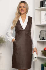 Сарафан Горячий шоколад (шоколадное) П13718-15М LT Collection