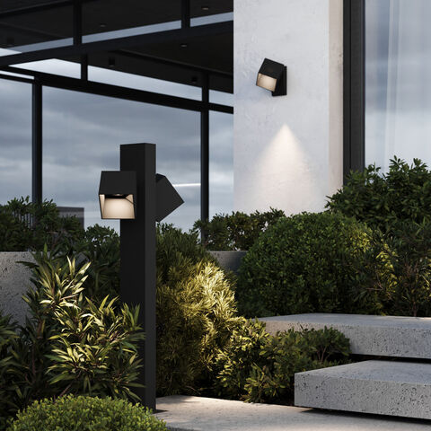 Ландшафтный светодиодный светильник Elektrostandard Fjord 35195/F черный