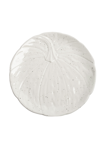 Блюдо Light pumpkin Тыква, 22 см - Белый - купить