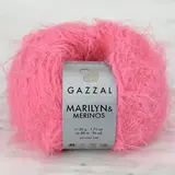 Пряжа Gazzal Marilyn & Merinos 8256 фуксия