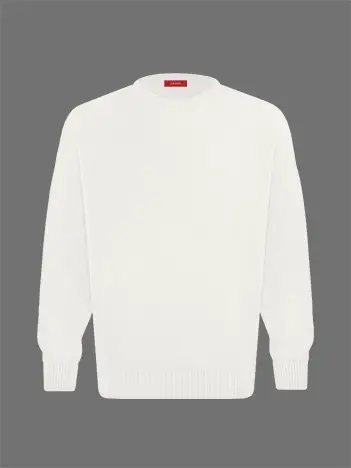 Джемпер оверсайз из шелка