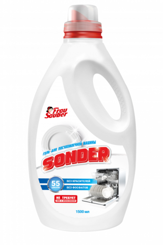 Sonder - гель-концентрат для посудомоечной машины 1,5 л.