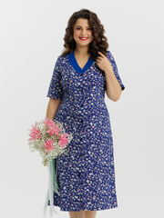 4534 Халат на пуговицах