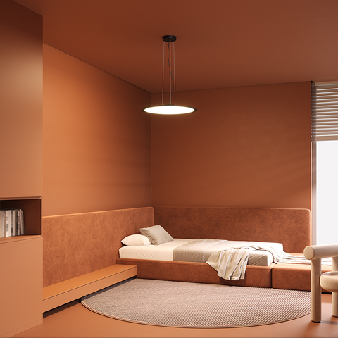 Подвесной светодиодный светильник Maytoni Industria MOD471PL-L57BK