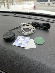 АНТЕНА АВТОМОБИЛЬНАЯ АКТИВНАЯ ВНУТРИСАЛОННАЯ ТРИАДА-100