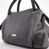 Сумка Саломея 278 македония серый + черный