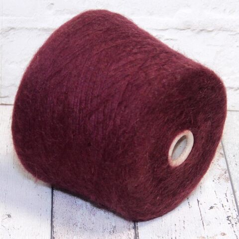 Кидмохер на полиамиде PURA LANA ITALIA / MARZIA 900 бордовый