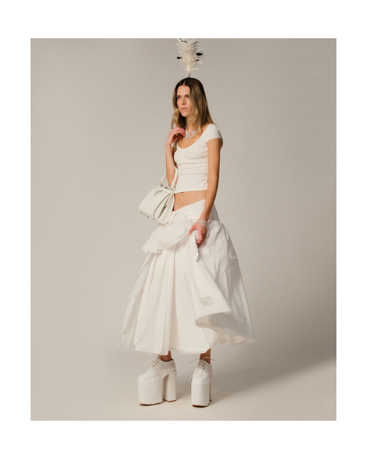 Бельевой стрейч топ