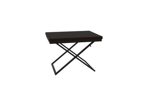 Стол-трансформер ГЗМИ Орфей 1, чёрный/темный венге