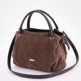 Сумка Саломея 278 эко-замша шоколад