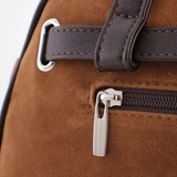 Сумка Саломея 361 эко-замша миндаль