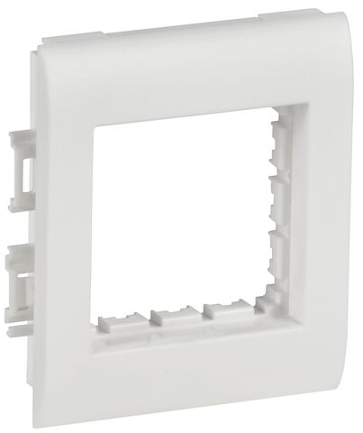 METRA Рамка и суппорт на 2 модуля 75мм белый IEK