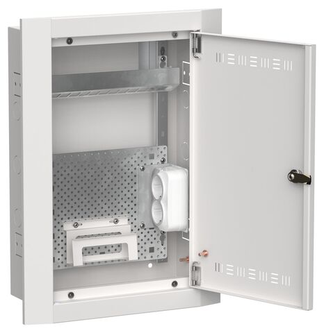 TITAN 5 Корпус мультимедиа ЩРв-24 (1х24) белый IEK