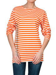 Купить Тельняшка летняя МЧС (оранжевая полоса) ГОСТ МИНОБОРОНЫ в Магазине тельняшек