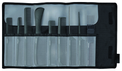 Набор расчесок Jaguar A-Line Carbon Edition (9 шт)