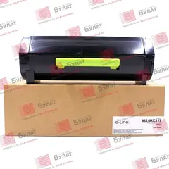 Тонер-картридж e-Line 51B5000 для Lexmark MS317, MX317 (Чёрный, 2500 стр.)