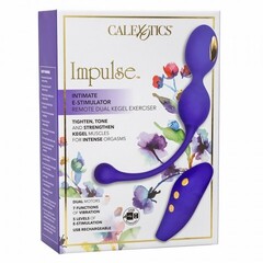 Вагинальные шарики с вибрацией и электростимуляцией CalExotics Impulse, пульт ДУ
