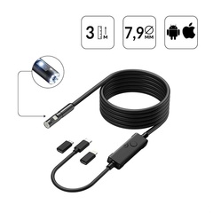 iCartool (IC-V801-2) Видеоэндоскоп USB 2 камеры, 2Мп, 1920x1080, 3м, 7.9 мм зонд