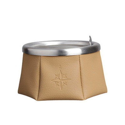ASHTRAY WITH LID – BROWN, WINDPROOF
