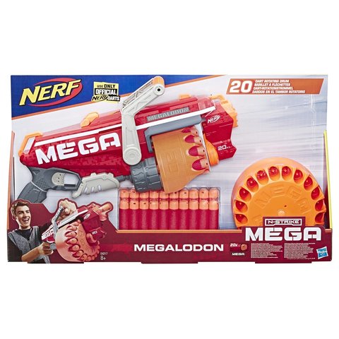 Nerf бластер Мега Мегалодон