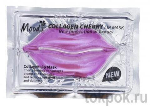 Гидрогелевые патчи для губ с вишневым экстрактом Belov Moods Collagen Cherry Lip Mask, 8 гр
