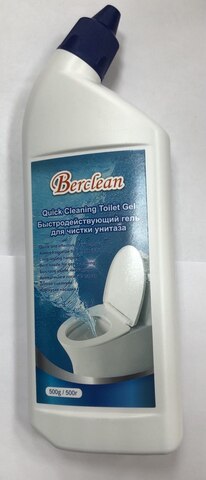 (0.5pv) Berclean гель для туалета быстрой очистки 500гр