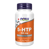 5-Гидрокситриптофан, 5-HTP 100 mg, Now Foods, 60 капсул 1