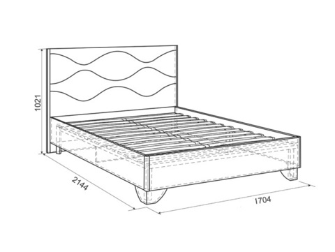 Кровать с подъемным  основанием Зара 1.6 Люкс