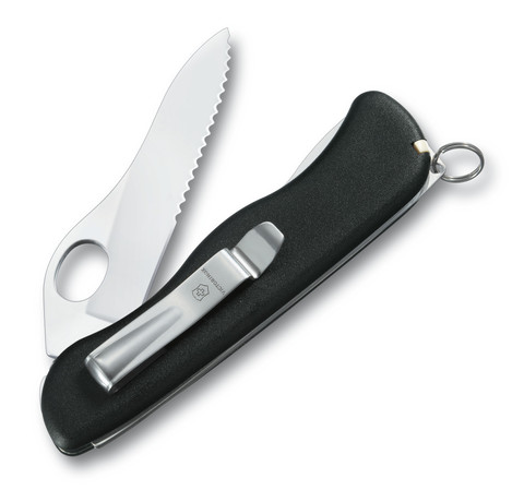 Нож складной Victorinox Sentinel One Hand, 111 mm Black (0.8416.MW3)