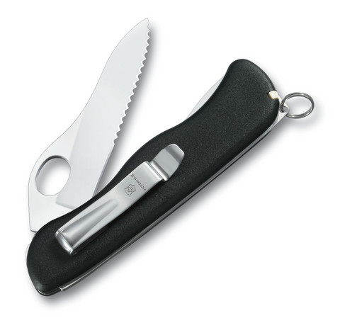 Нож складной Victorinox Sentinel One Hand, 111 mm Black (0.8416.M3)