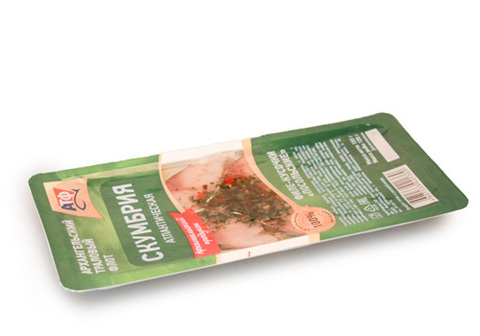 Скумбрия филе-кусочки Посолькие в масле, 150г