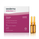 SESDERMA ACGLICOLIC 20 Ampoules – Средство в ампулах с гликолевой кислотой, 5 шт по 2мл