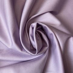Ткань хлопок сатин с эластаном лавандовый 2098