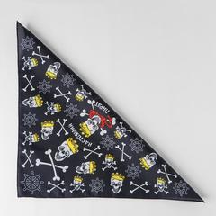 Купить Бандана «Настоящий пират», черная, 50х50 см в Магазине тельняшек