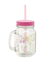 Кружка стеклянная Funko Disney Little Mermaid Pearl Anniversary Instant Mermaid Mason Jar