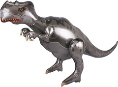 Шар (38''/97 см) Фигура, Динозавр Тираннозавр, Серый
