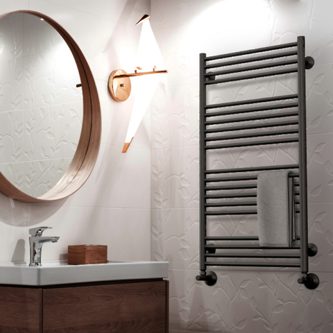 Полотенцесушитель Royal Thermo RTCA.B.18.500.1000.E Casa П18 500х1000 электро (встроен. диммер) черный