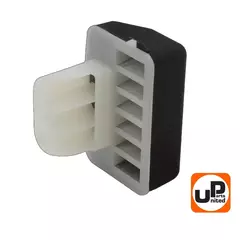 Фильтр воздушный UNITED PARTS для HUSQVARNA 135/435 нейлоновый с крышкой 5448054-02 (90-1021)