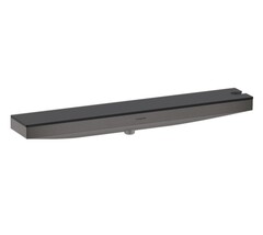 Hansgrohe Rainfinity 26858340 Подключение для душевого шланга | с держателем лейки (чёрный хром шлифованный) фото