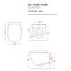 ArtCeram File 2.0 FLV004 44 00 Унитаз, Artceram, File 2.0, безободковый (с открытым смывным краем), тип установки-подвесной, ширина, мм-370, глубина, мм-530, высота, мм-370, форма чаши-овальная, выпуск-горизонтальный, материал-керамика сиденье-необхо