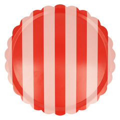 Поднос красный 38 см