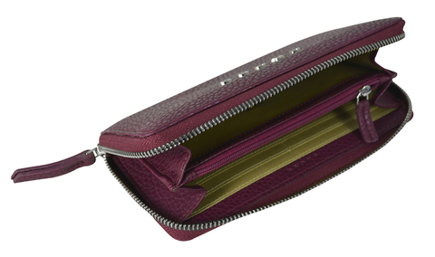 Кошелек Cross Spanish Summer, кожа наппа, Purple, 18,8 x 10,2 x 1,5 sm (AC528287N-19)