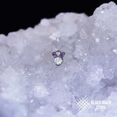 Paw IS Crystal & Purple