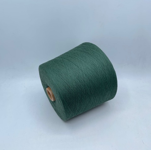 Manifatture Tessili Bresciane (пр.Италия), art-Carla 2/50 2500м/100гр,60%Хлопок 40%Меринос, цвет- Припыленно-зеленый меланж(231) , арт-32046