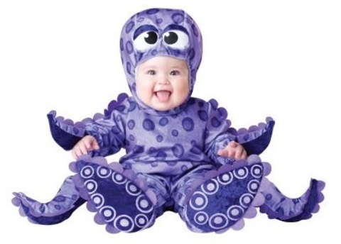 InCharacter Costumes Baby - Octopus