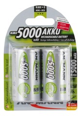 Аккумулятор D/NiMH ANSMANN MaxE 1.2V 5000mAh