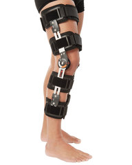 Ортез (брейс) Variteks на коленный сустав с ребрами жесткости и регулятором угла сгибания