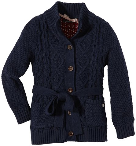 Темно-синий кардиган с поясом Marc O'Polo