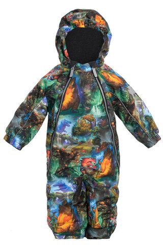 Весенне-осенний комбинезон "Динозавры" с 2 молниями AMADEO