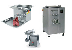 Установка полупромышленной и промышленной мясорубки